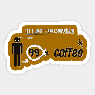 Coffee Addiction Sticker